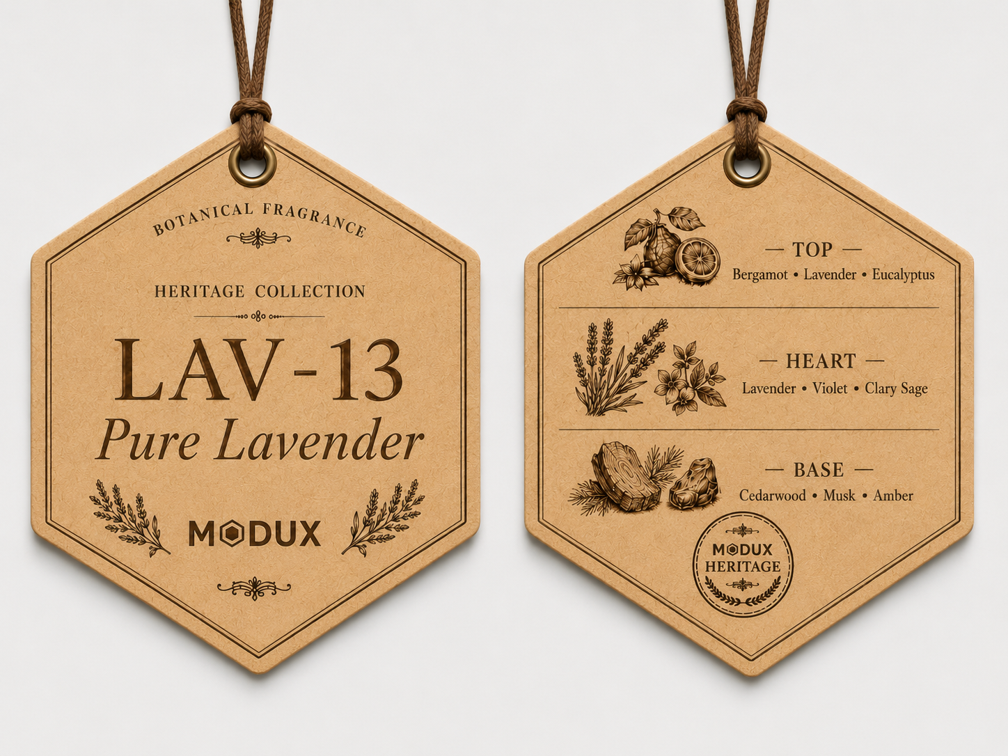 MODUX Heritage Collection Hanging Air Freshener (9-Pack)
